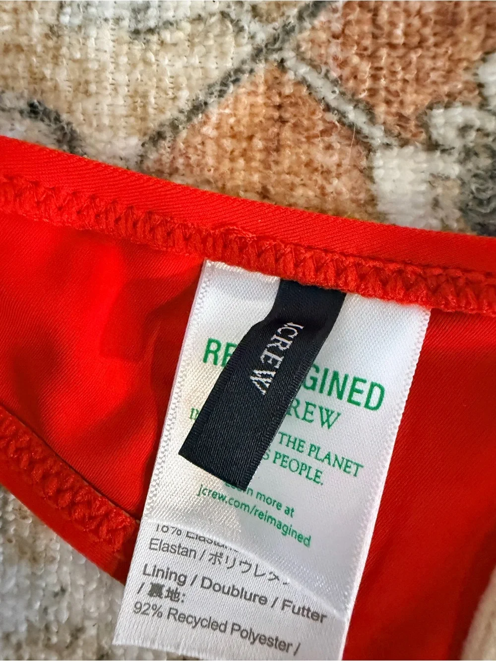 J. Crew 1993 Underwire Bikini Top